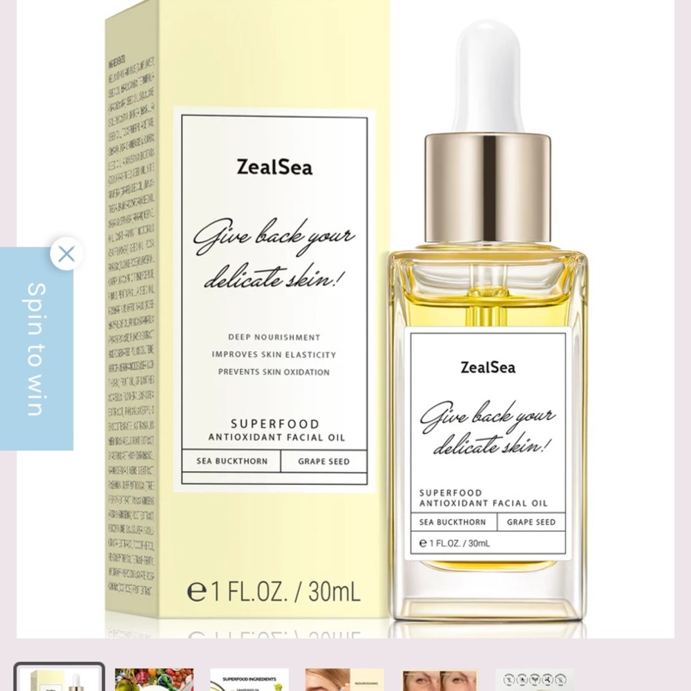 💖3/$15💖 Superfood antioxidant Facial Oil